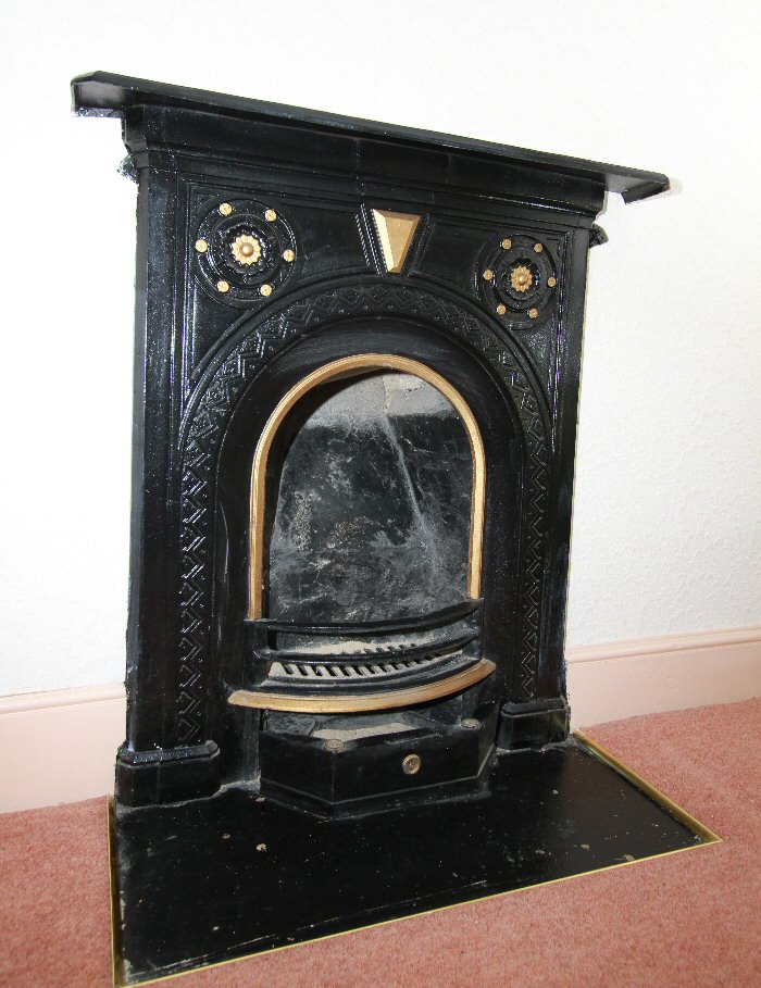 Original fireplace